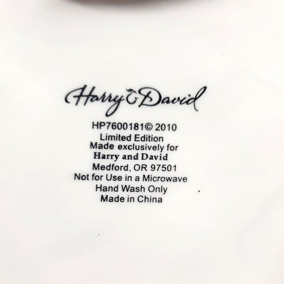 Christmas Cookie Jar Harry & David Cubby Limited Edition 2010 Collectors Candy - Picture 6 of 12